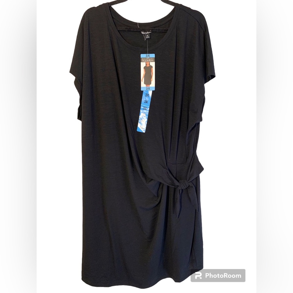 Nicole Miller 3X NWT Black Dress